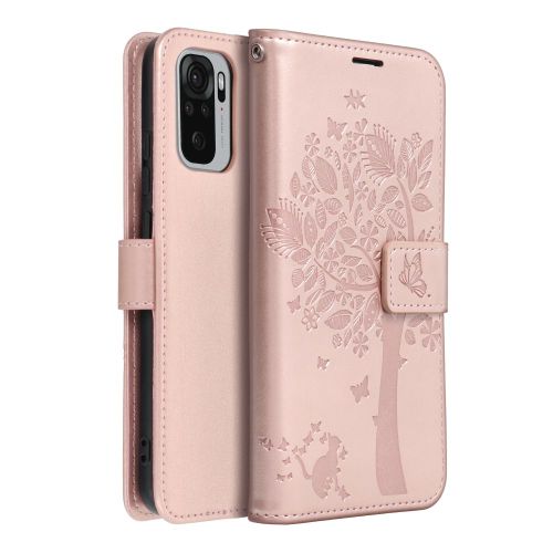 MEZZO Book case za XIAOMI Mi 11 Lite 5G / Mi 11 Lite LTE ( 4G ) / Mi 11 Lite NE tree rose gold slika 2