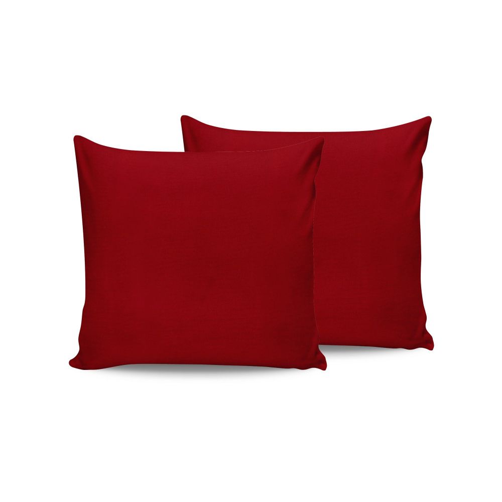 Set jastučića (2 komada) u boji maroon (FR) slika 1
