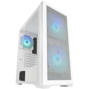 LC-Power Case Gaming 717WMeshwork_L Light, White,2x 140mm fan, 1x 120 mm fan