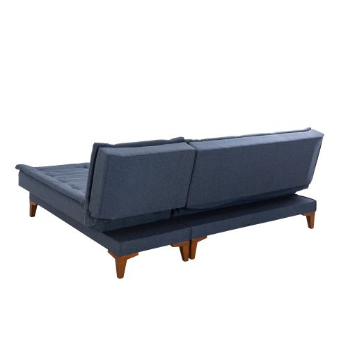 Atelier Del Sofa Santo-Tamnoplavi kutni kauč na razvlačenje slika 10