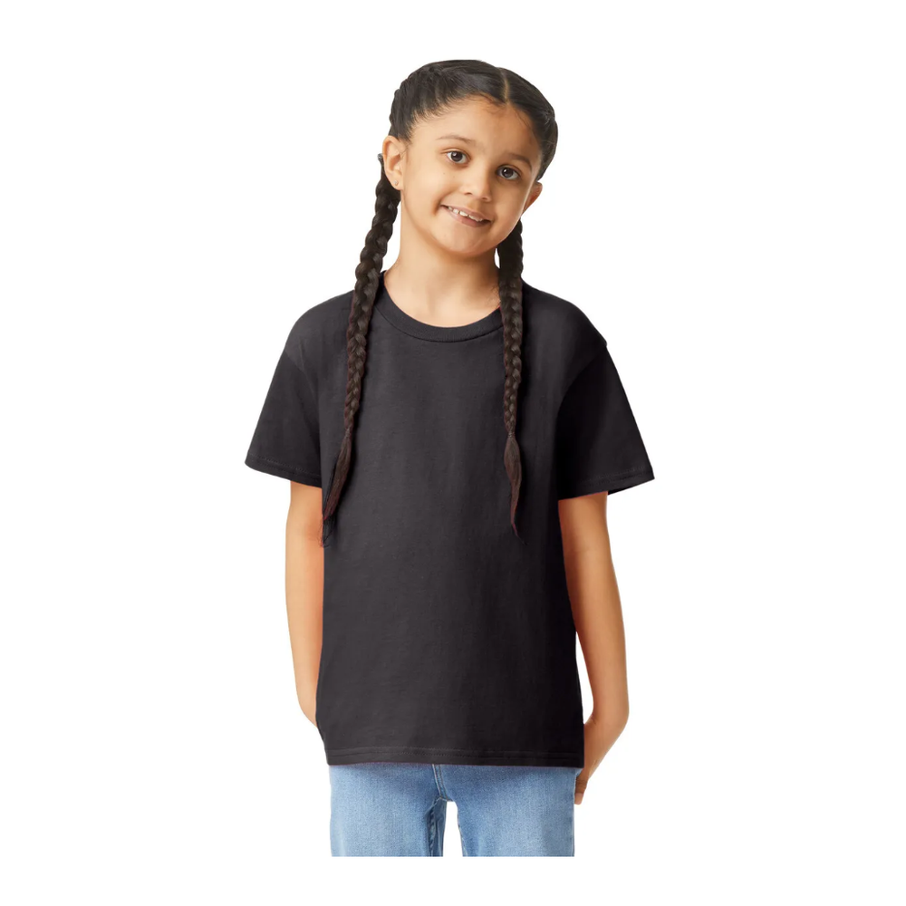 Gildan 64000 Dječija majica kratkih rukava T-Shirt, Crna M slika 2