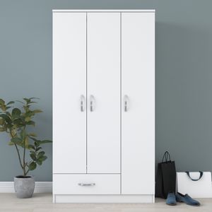 Hanah Home BA102 - 1867 White Wardrobe