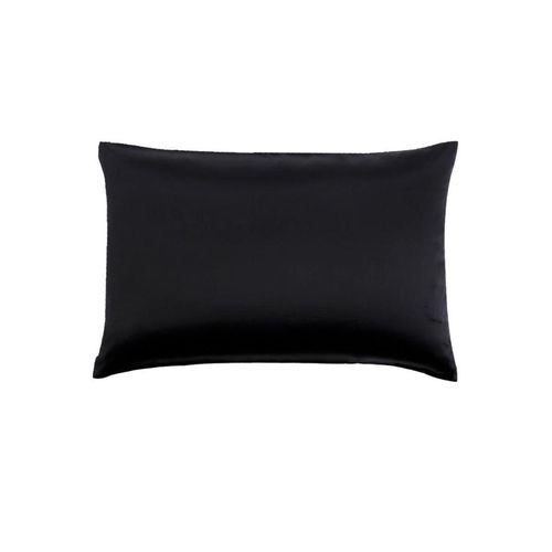 Jastučnica svilena 50x70 crna slika 1