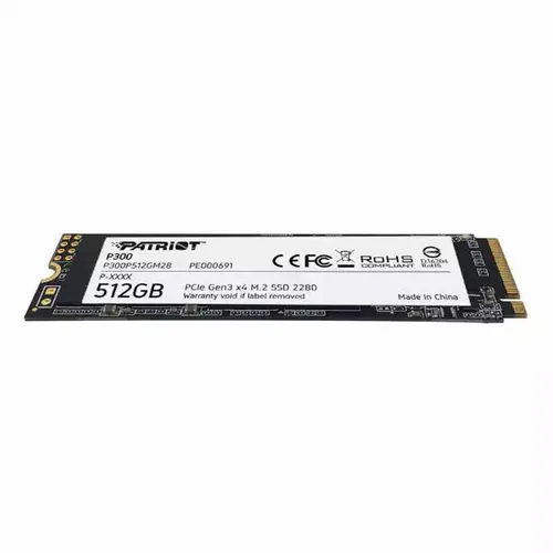 SSD M.2 NVMe 512GB Patriot P300 1700MBs/1100MBs P300P512GM28 slika 4