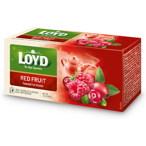 Loyd Voćni Čaj Crveno Voće (20X2G) 40G  slika 1