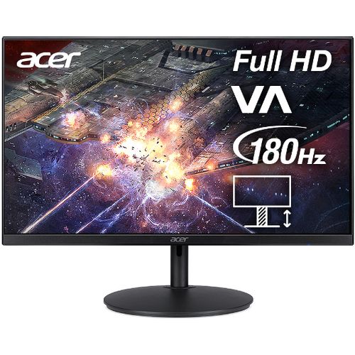 Monitor Acer 23.8" Nitro XF240YS3 UM.QX0EE.301, VA, FHD, 1ms, 180Hz, HDMI, DP, HAS  slika 1