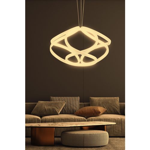 Apeiro - White, Yellow Light White Chandelier slika 2