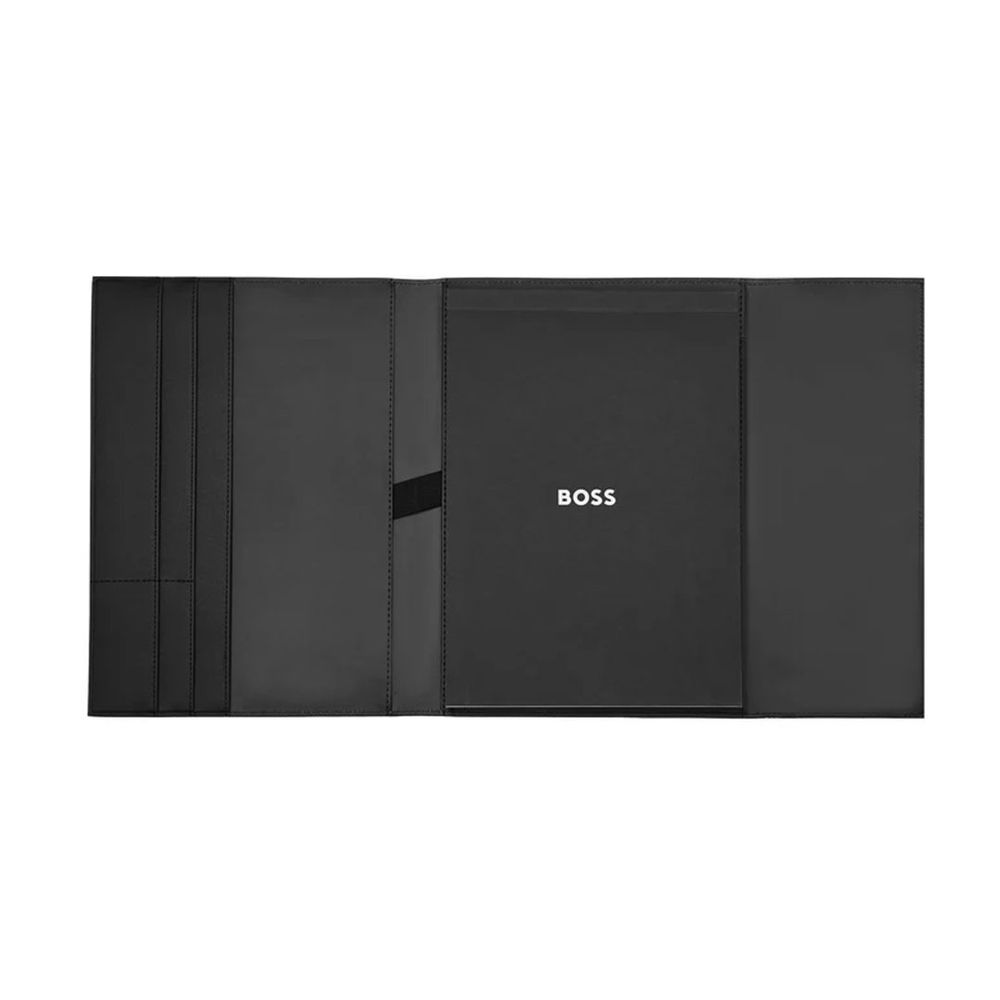 Hugo Boss Mapa konferencijska A4 Double B HDF519D crna slika 2