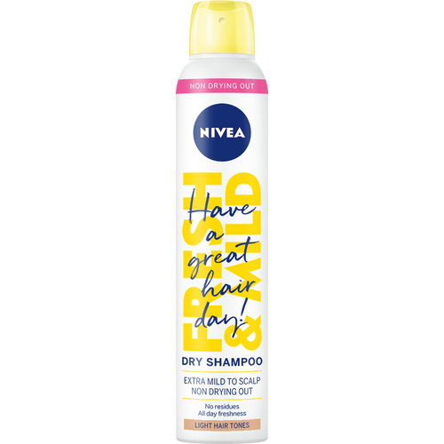 NIVEA Dry Shampoo Light šampon za suvo pranje - svetla kosa 200ml slika 1
