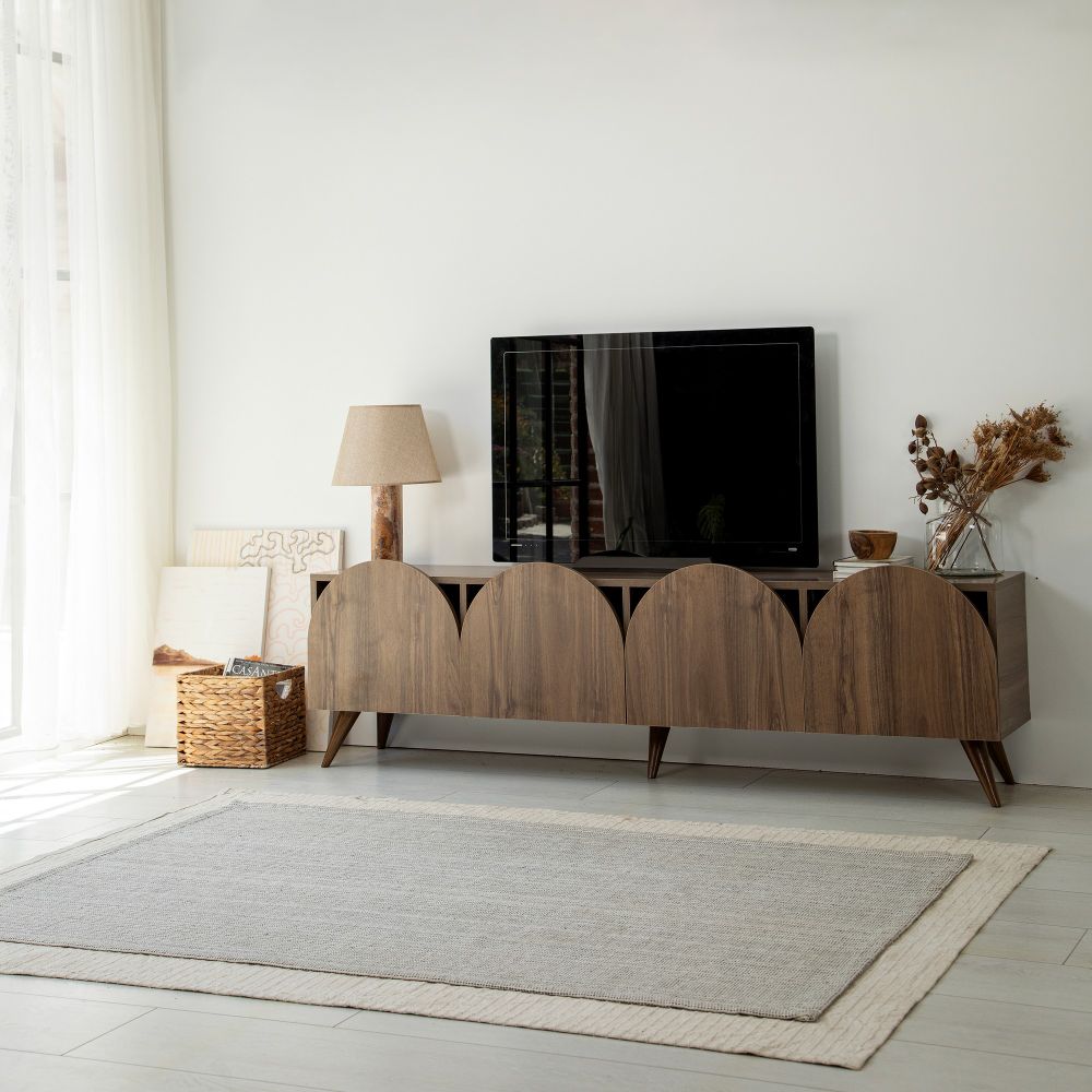 TV Stalak 'Mesta - Walnut v2' od Oraha slika 3