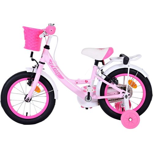 Volare Ashley dječji bicikl 14 inča roza s dvije ručne kočnice slika 8