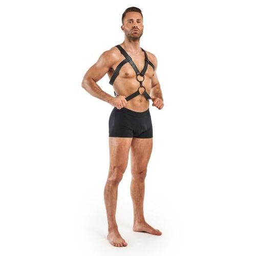 Rocco Bondage Harness - Black slika 6