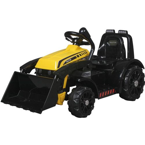 Traktor s utovarivačem ZP1001B žuti - traktor na akumulator slika 2
