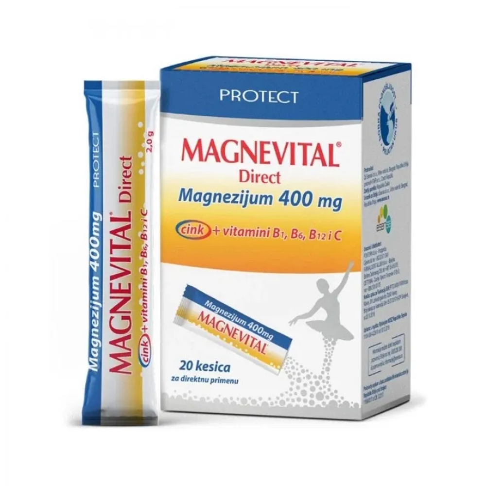 MAGNEVITAL DIRECT 400MG GRANULE A20 slika 1