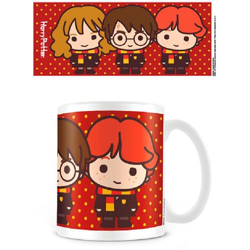 Harry Potter Harry Ron Hermione Chibi šalica 315ml slika 1