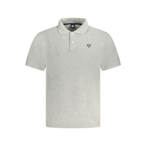 NORTH SAILS MEN'S SHORT SLEEVE POLO GREY