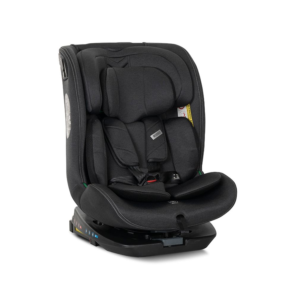 Lorelli Autosjedalica Rodeo 360° 40–150 cm Isofix, Black slika 1