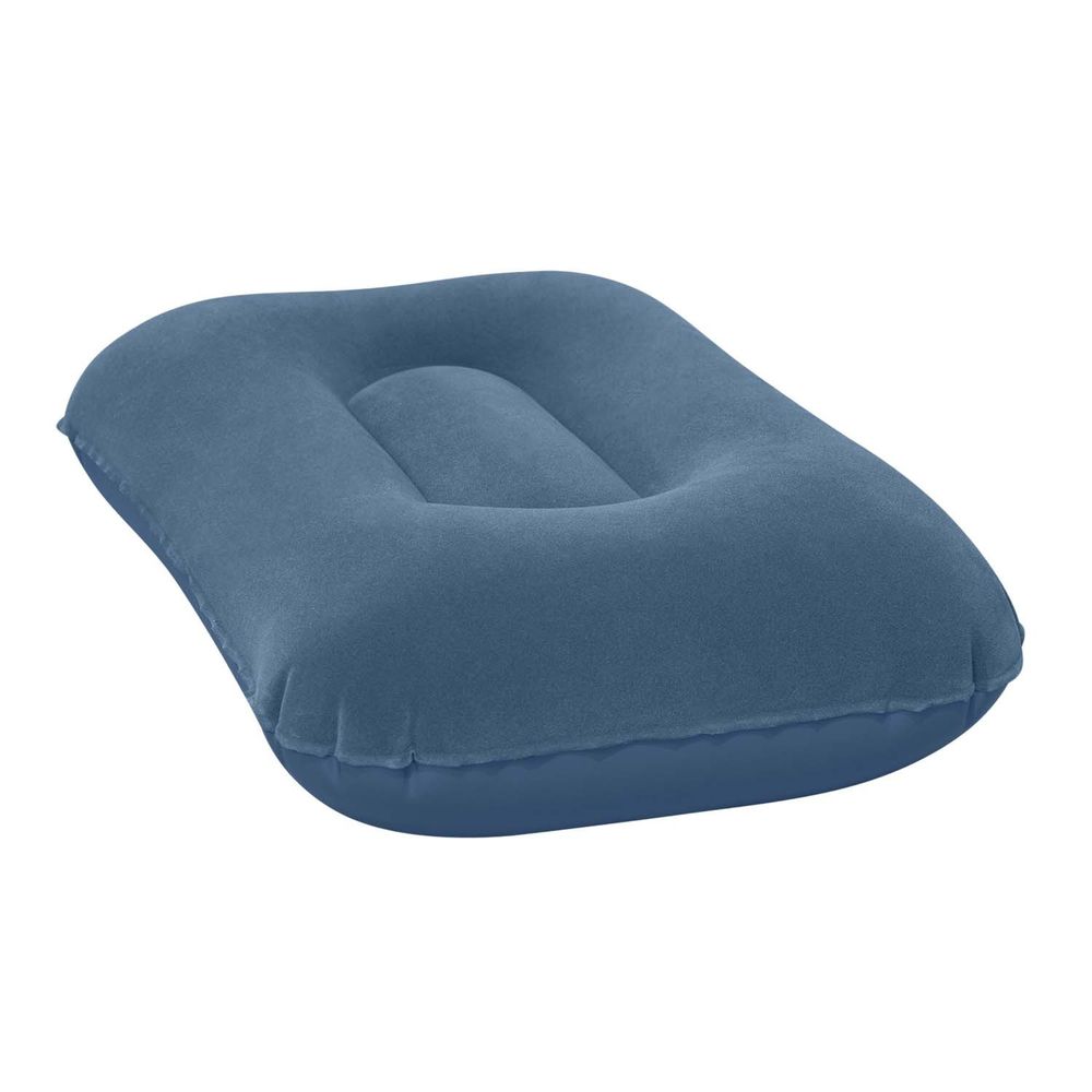 Bestway 67121 baršunasti jastuk na napuhavanje 42 x 26 cm  sivi slika 3