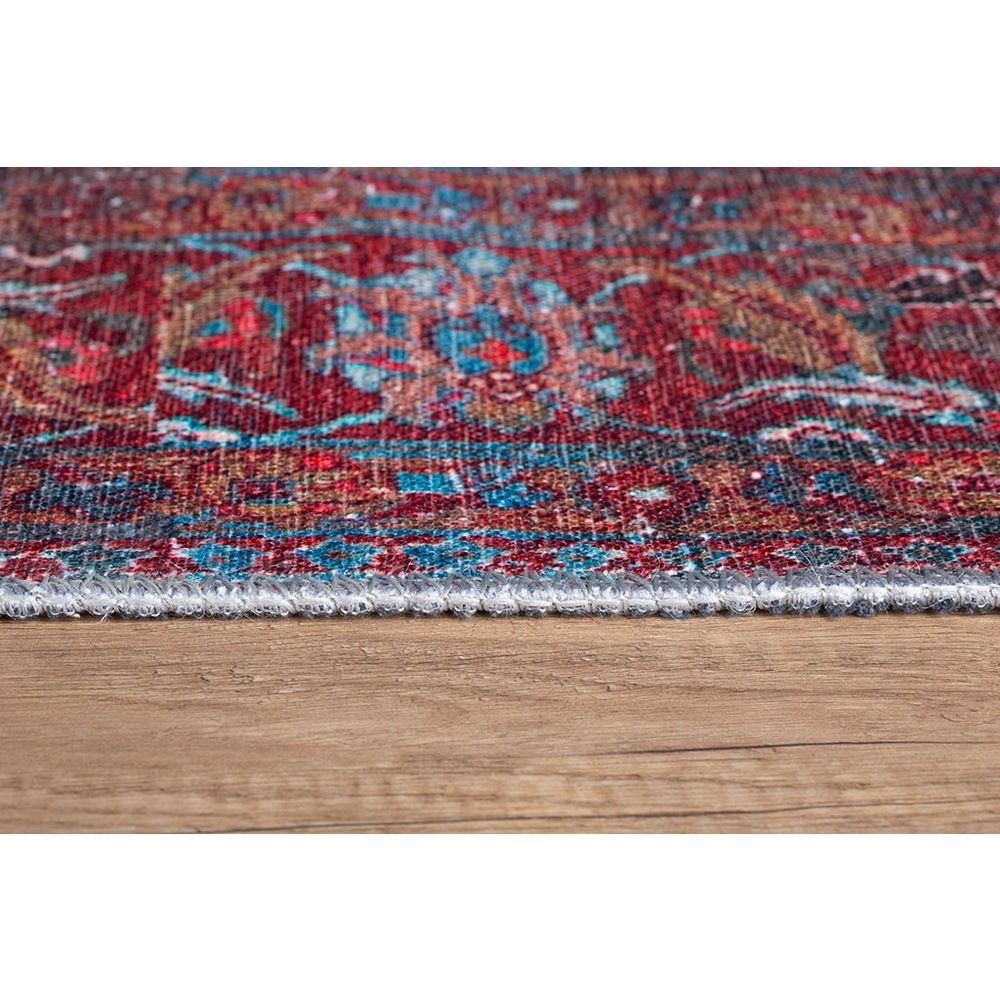 Višebojni Tepih Blues Chenille - Bordocrvena AL 170 (210 x 310 cm) slika 5