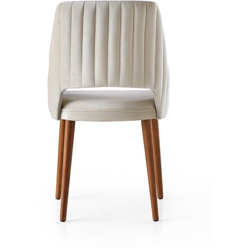 Hanah Home AÃ§elya - Cream - 1 Cream Chair Set (4 Pieces) slika 3