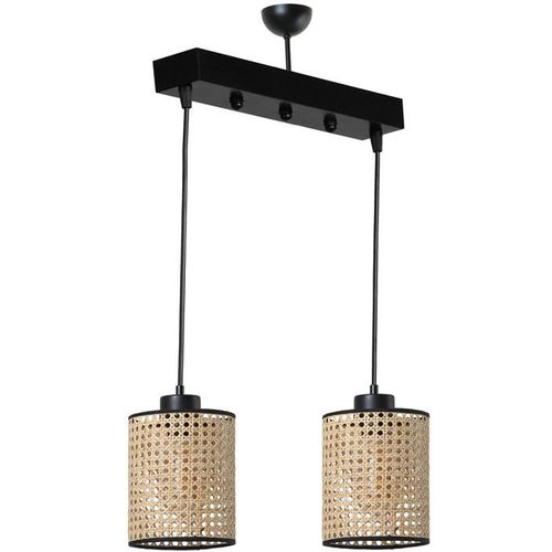 April - 8577-5 Rattan Chandelier slika 1