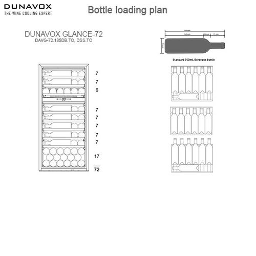 DXB-65.154DB.TO DUNAVOX vinska vitrina slika 5