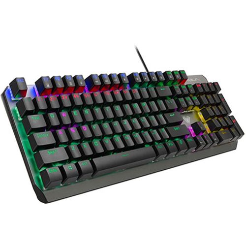 AULA Gejmerska tastatura Dawnguard US (Srebrna) slika 4