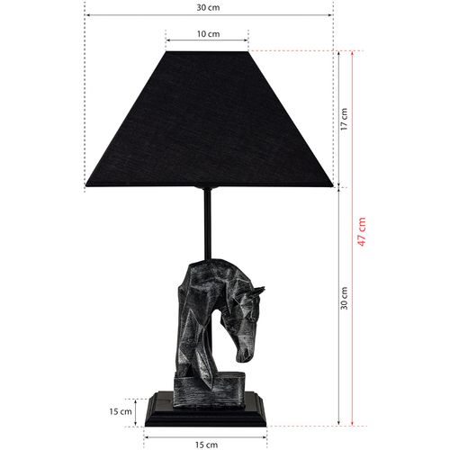 Opviq TM178 Black Table Lamp slika 4