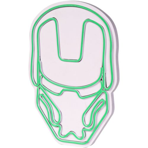 Wallity Ukrasna plastična LED rasvjeta, Iron Man - Green slika 13