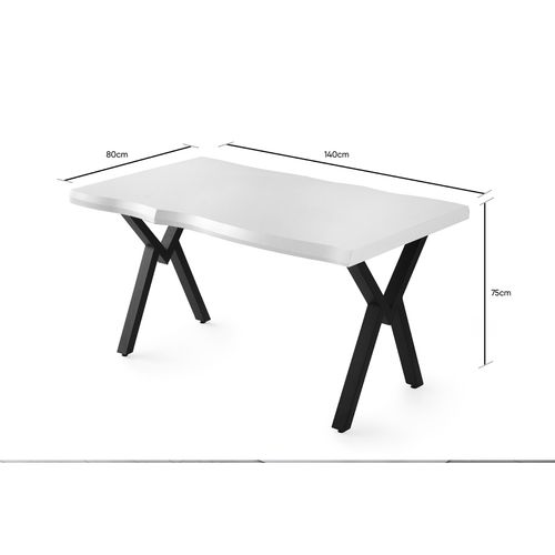 Efor - 1411 White Dining Table slika 5