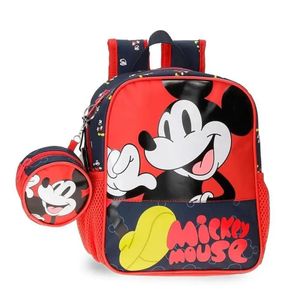 Disney Ranac 25 cm, M.Mouse Fashion 4732021, crveni