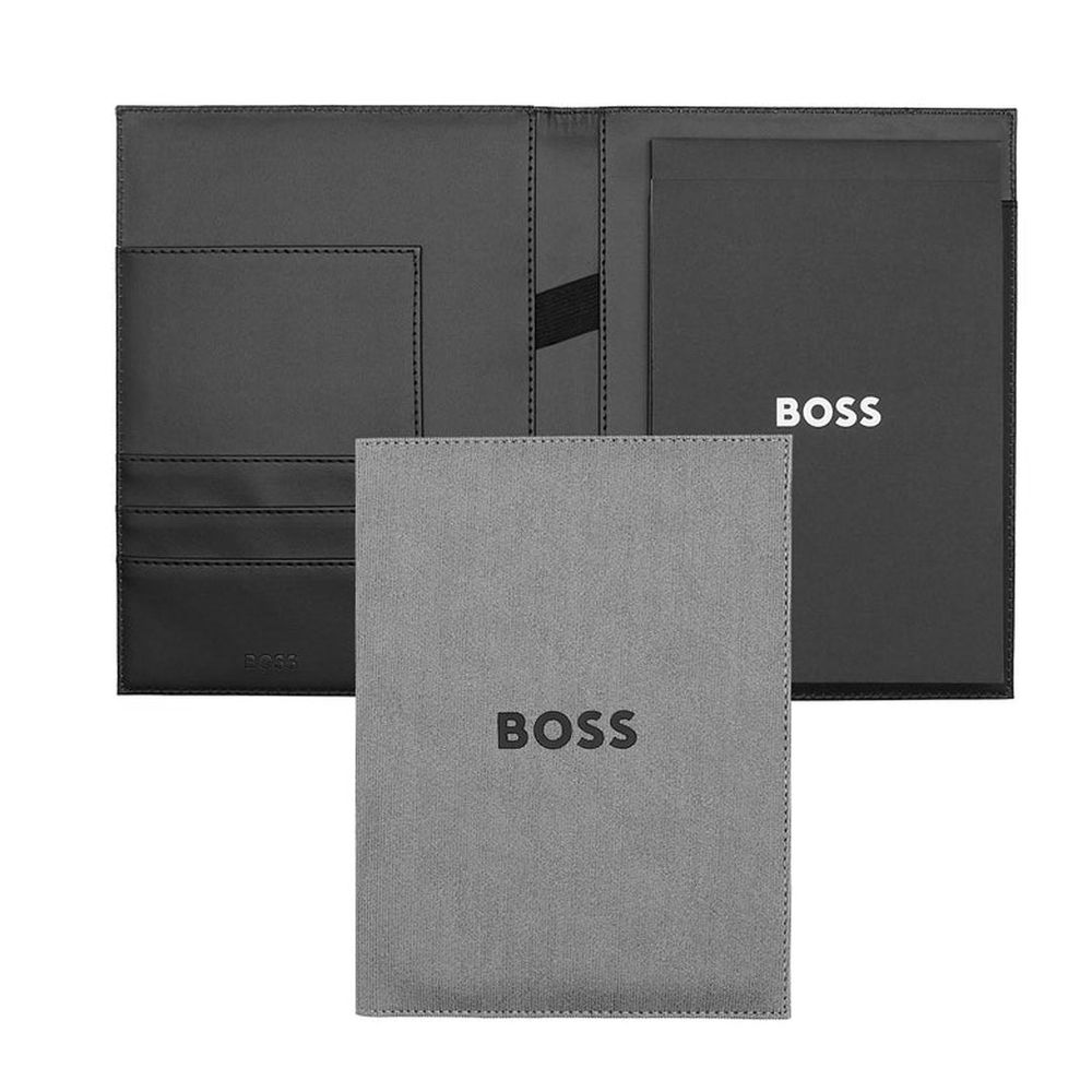 Hugo Boss Mapa konferencijska Formation Line A5 HDM409H siva slika 4