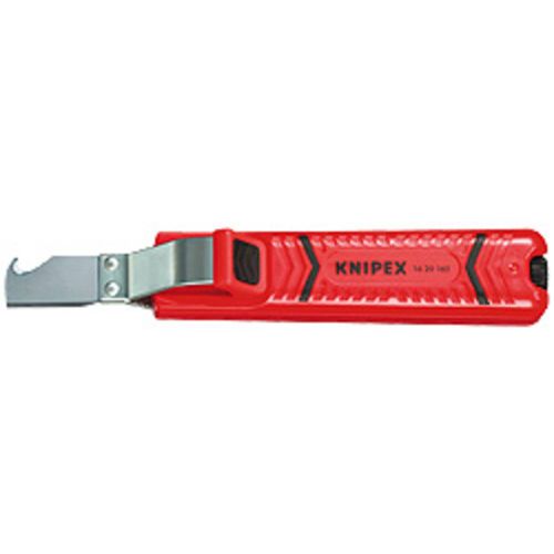 Knipex alat za skidanje izolacije schlagfestes Kunststoffgehäuse 165 mm  8,0 - 28,0 mm okrugli kabel 16 20 165 SB slika 1