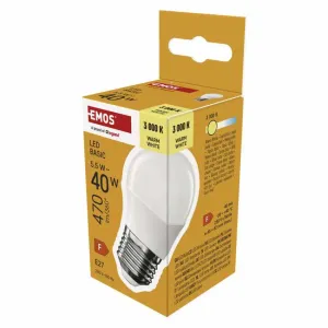 Led sijalica Basic Mini Globe 5,5W(40W) 470lm E27 WW Emos ZL6F22