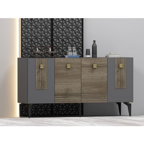 Luna - Anthracite, Walnut Anthracite
Walnut Console slika 2