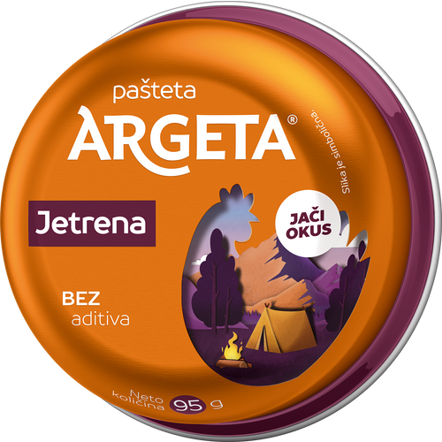 Argeta kokošja jetrena pašteta 95 g slika 1