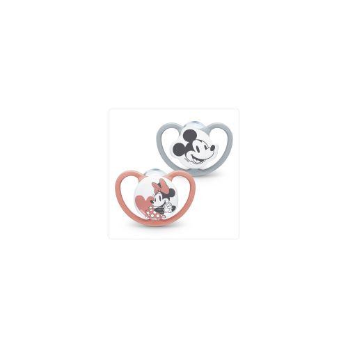 NUK duda varalica - silikon Space Mickey mickey vel.1 (0-6m), 2 kom 10175281 slika 9