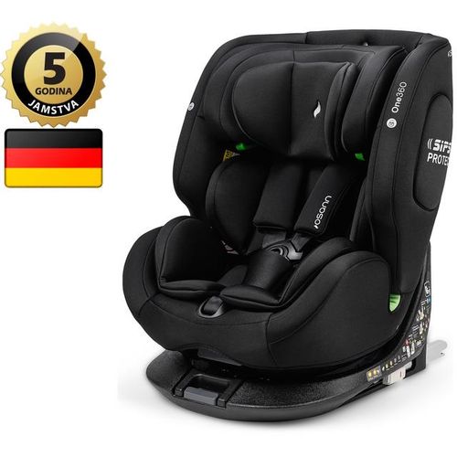 OSANN autosjedalica One360, i-Size, ISOFIX-360, 40-150cm, crna JAMSTVO 5god slika 1