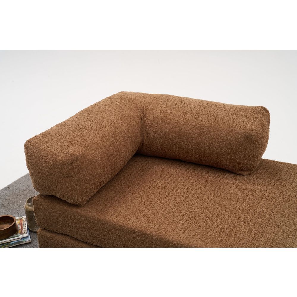 Udobna - Smeđa Ugaona Sofa slika 9