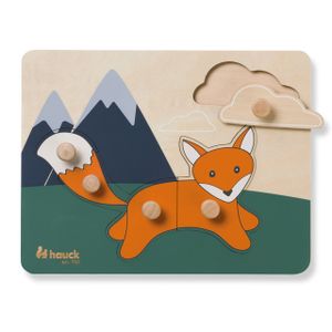 Hauck Drvena slagalica Puzzle N Sort - Lisica