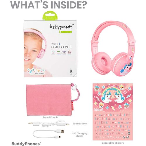 HEADSET WITH BLUETOOTH BUDDYPHONES PLAY PINK slika 2