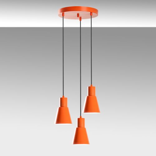 Konikkem - 6357 - 3 - Orange Orange Chandelier slika 5