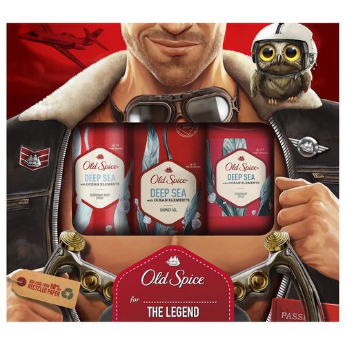 Old Spice Poklon paket za Muškarce Deep Sea Aviator slika 2