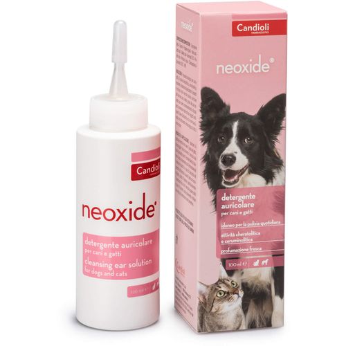Candioli Neoxide, otopina za čišćenje ušiju za pse i mačke, 100 ml slika 2
