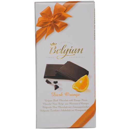 Belgian Čokolada Tamna S Okusom Naranče 100g slika 1