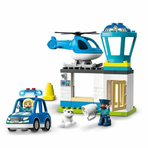 Lego Igraći Set Policijska Stanica i Policijski Helikopter - 40 Dijelova slika 2