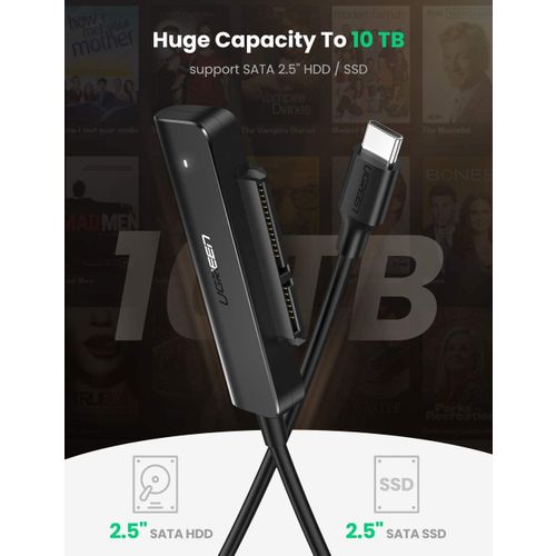 Ugreen USB-C 3.1 na SATA adapter za 2.5" diskove - box slika 6