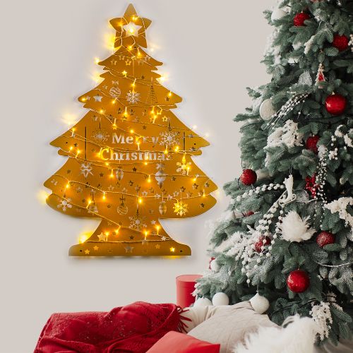 Wallity Metalna zidna dekoracija, XMASGOLD - 031 slika 1