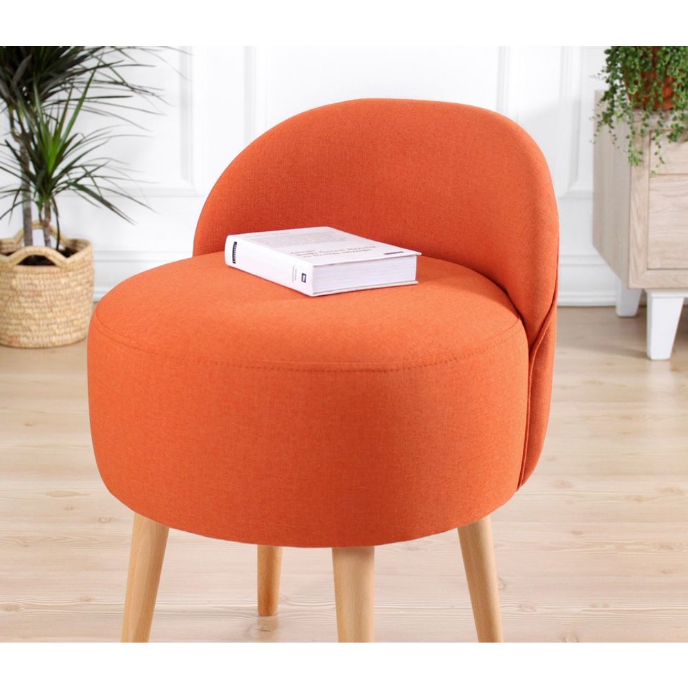 Corvile - Narandžasti Pouf slika 4
