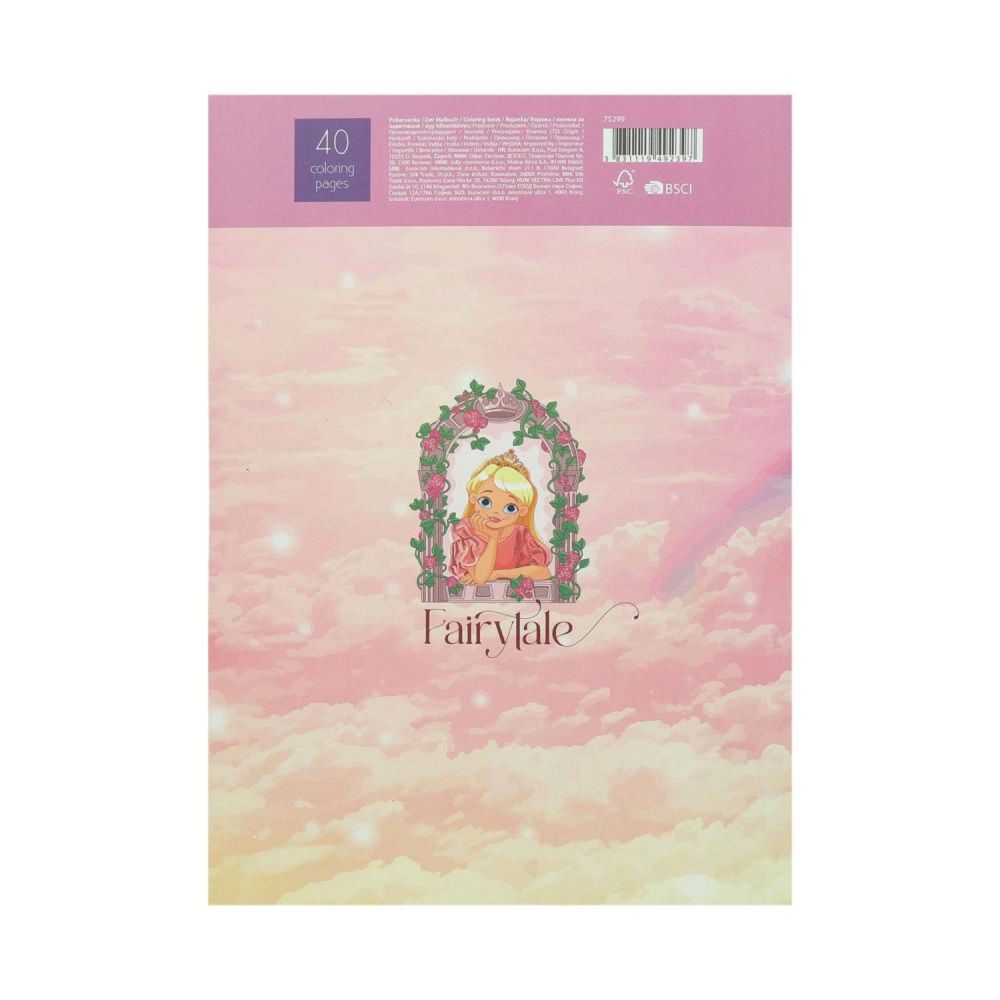 Bojanka A4 Fairytale 40L Creative slika 2